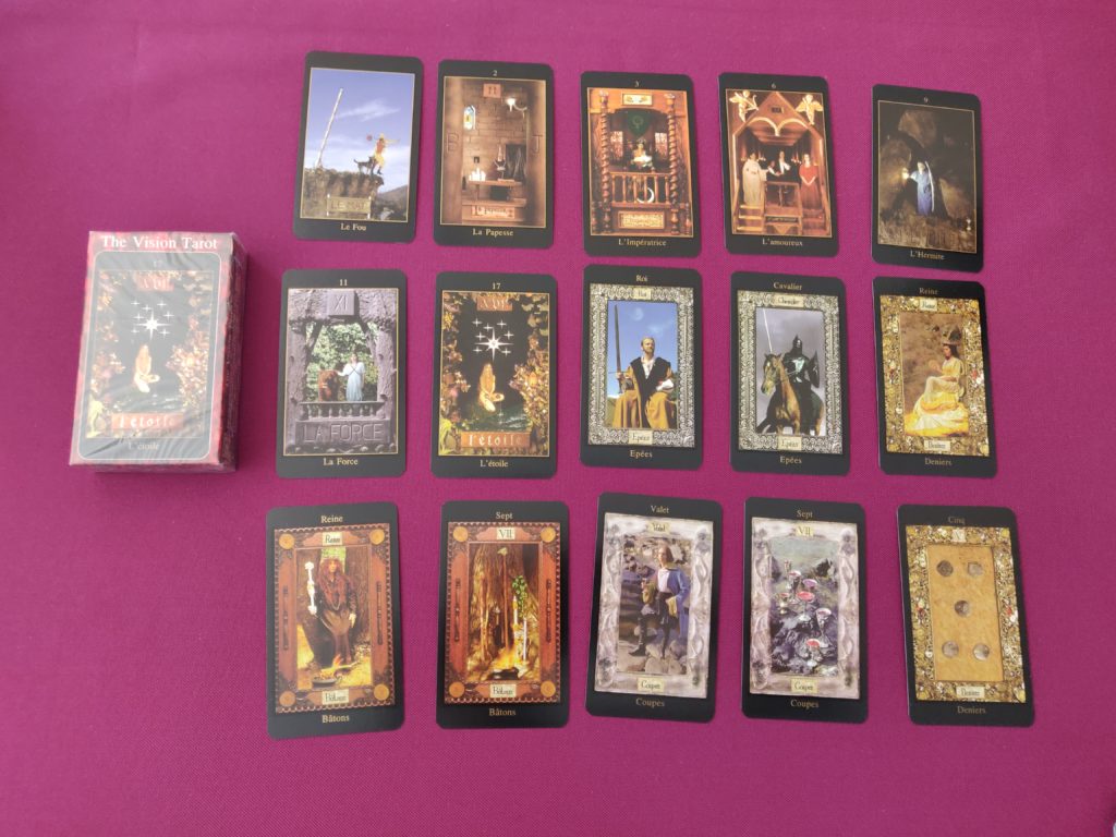 Le Tarot du Sentier Ancestral - Jeu de 78 Cartes - Cartes de